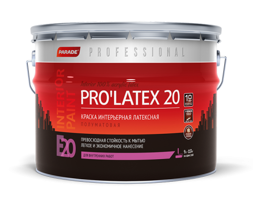 PARADE PROFESSIONAL E20 PRO’LATEX20