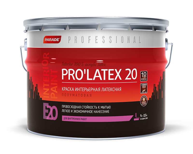 PARADE PROFESSIONAL E20 PRO’LATEX20