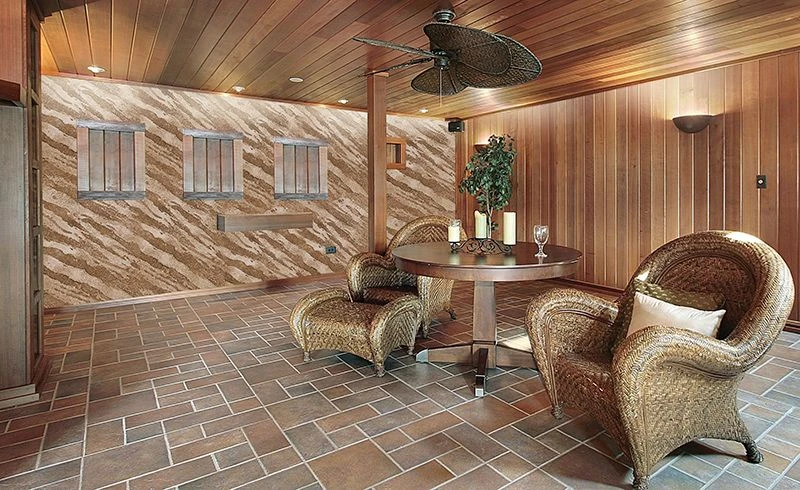 Декоративный эффект Грубый камень