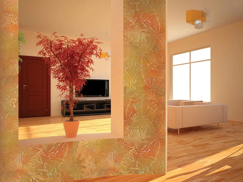 Декоративный эффект Листопад