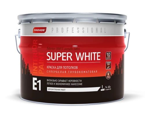 Parade Professional E1 SuperWhite