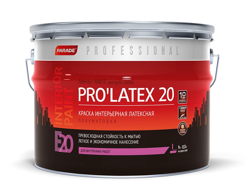 PARADE PROFESSIONAL E20 PRO’LATEX20